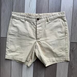 Sid mashburn khaki shorts size 34